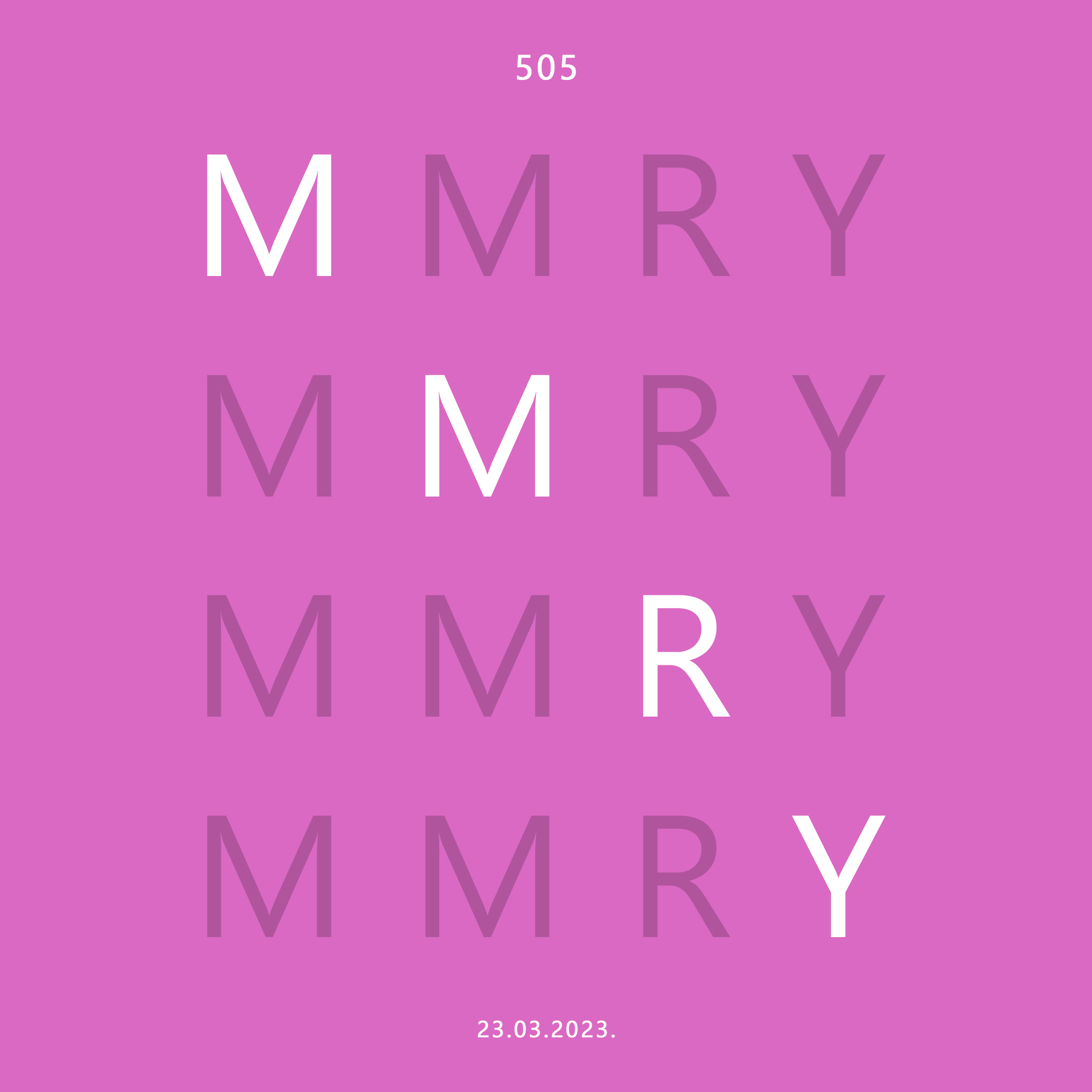 505 / MMRY / 23.03.2023.